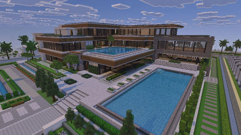 Скриншот Modern Mansion Neighborhood! №2
