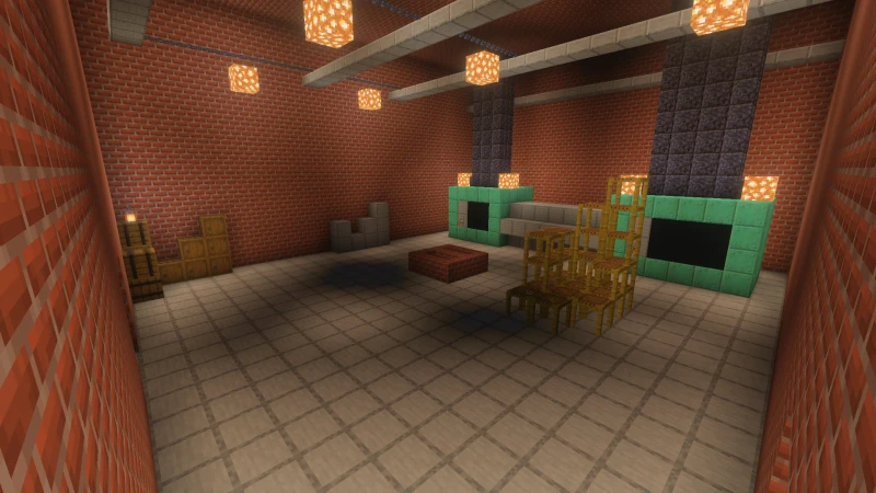 Inside the factory