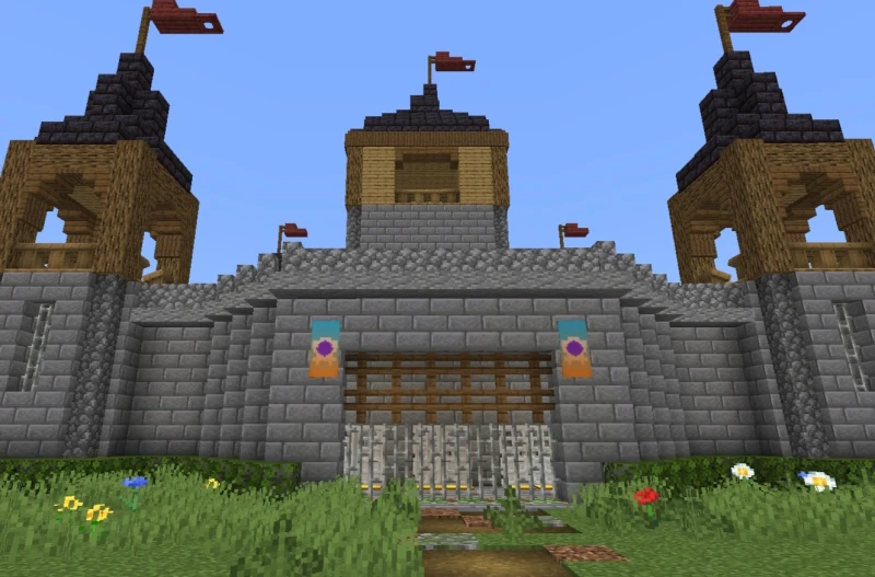 Castle entrance