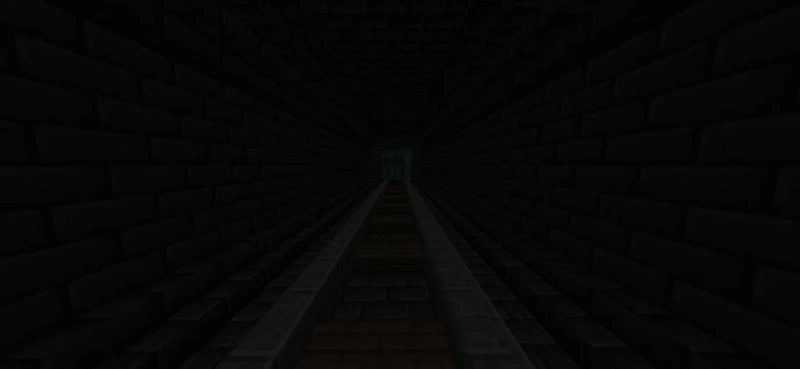 Metro without lighting