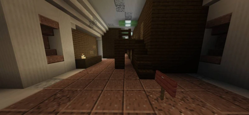 Corridor in the metro