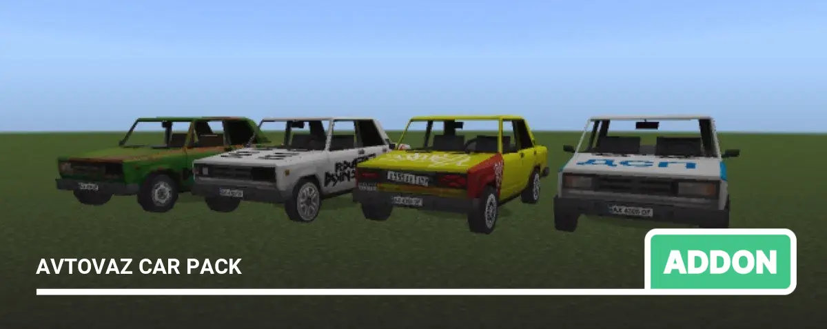 Mod: AvtoVAZ Car Pack