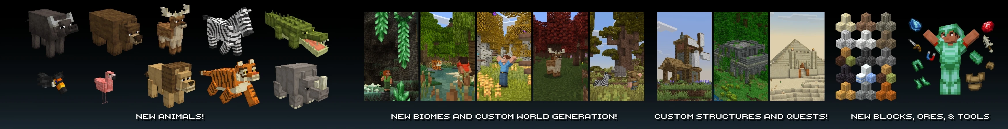 Overhauled Biomes Add-On panorama
