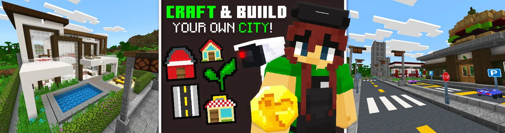 Craftable City panorama