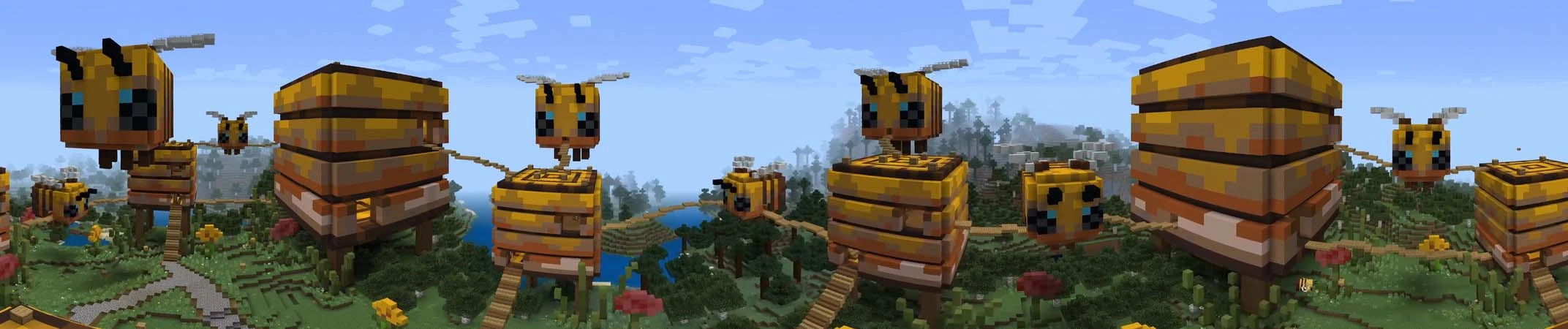 How to Live Inside a Bee? panorama