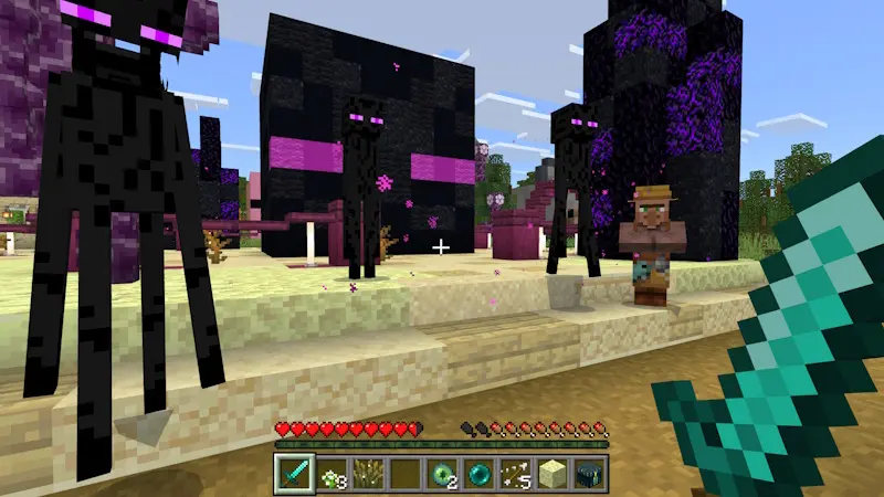 Скриншот Mob Heads Village №5