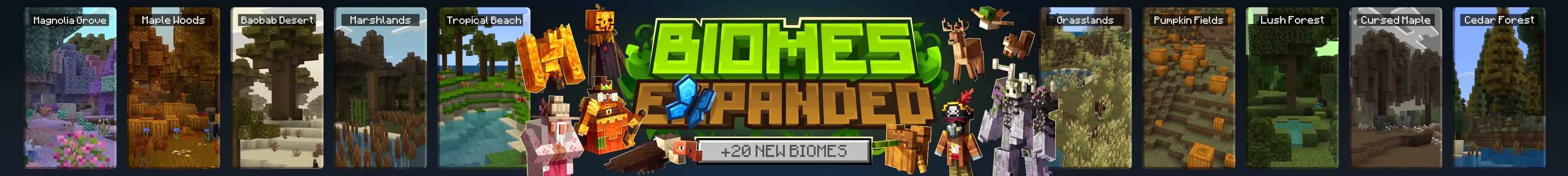 Biomes Expanded panorama
