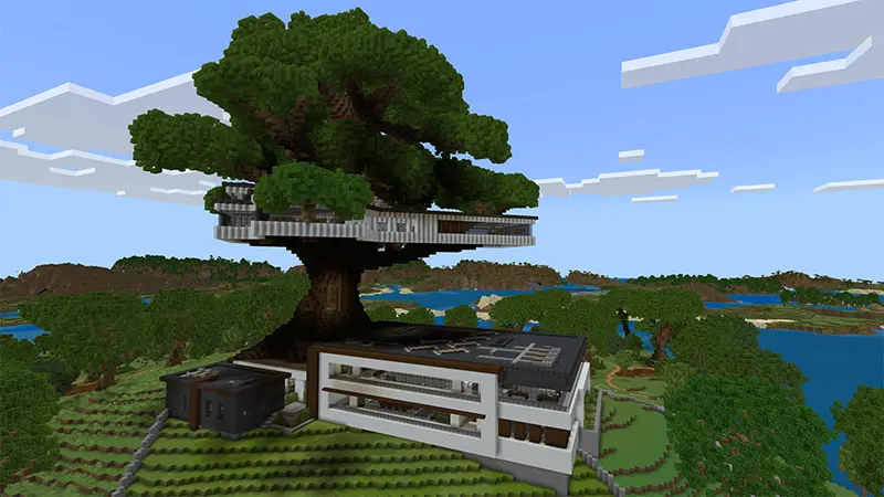 Скриншот MODERN TREE MANSION №2