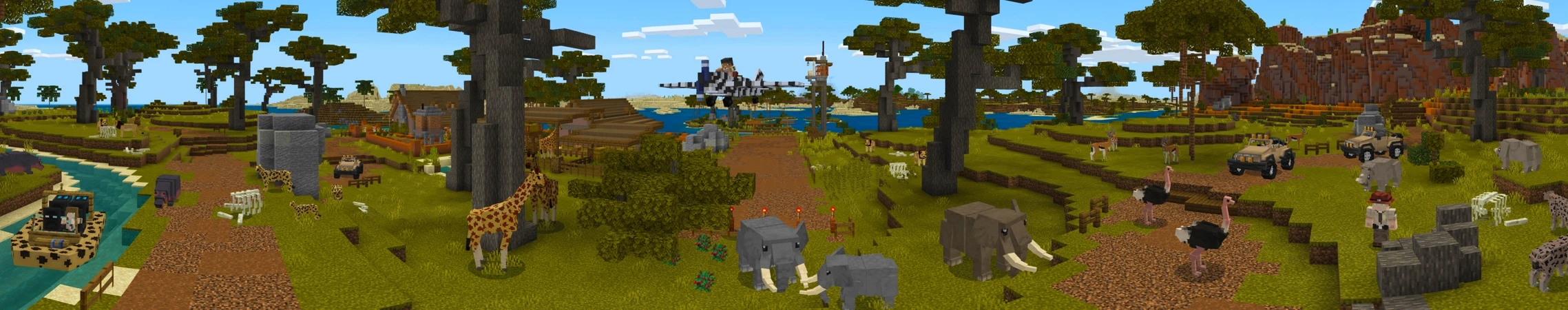 Safari Island panorama