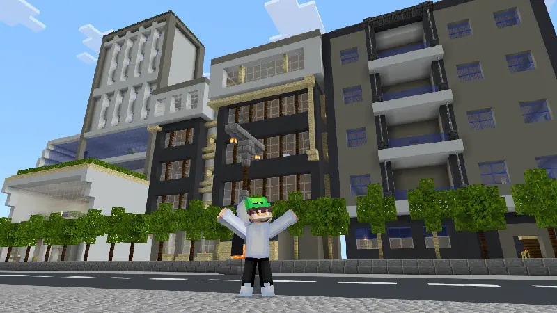 Скриншот CRAFTABLE CITY Add-On №4