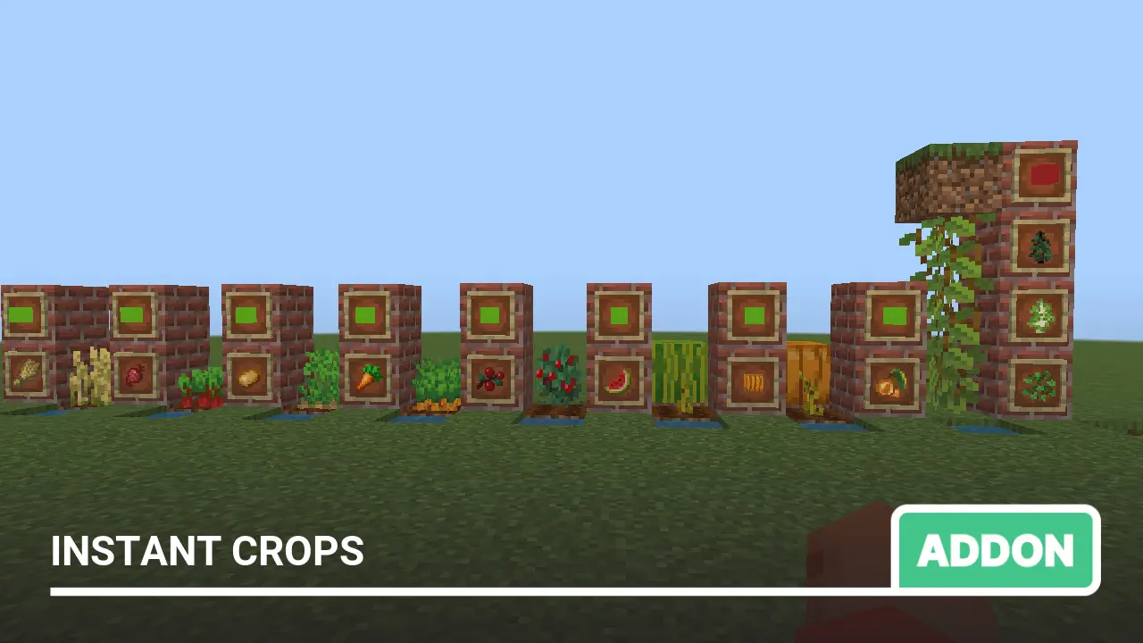 Mod: Instant Crops