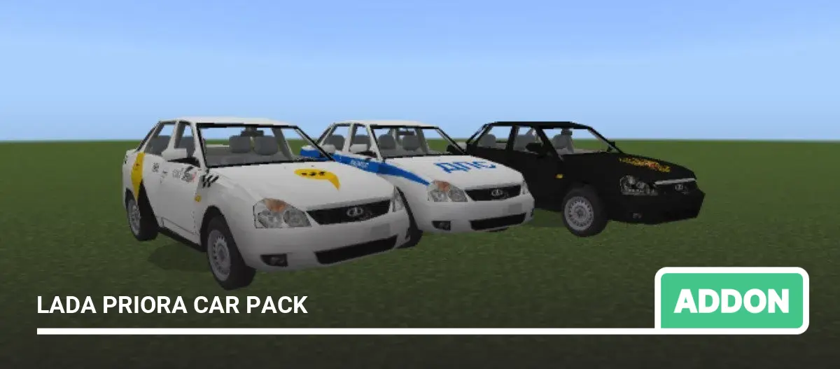 Mod: Lada Priora Car Pack