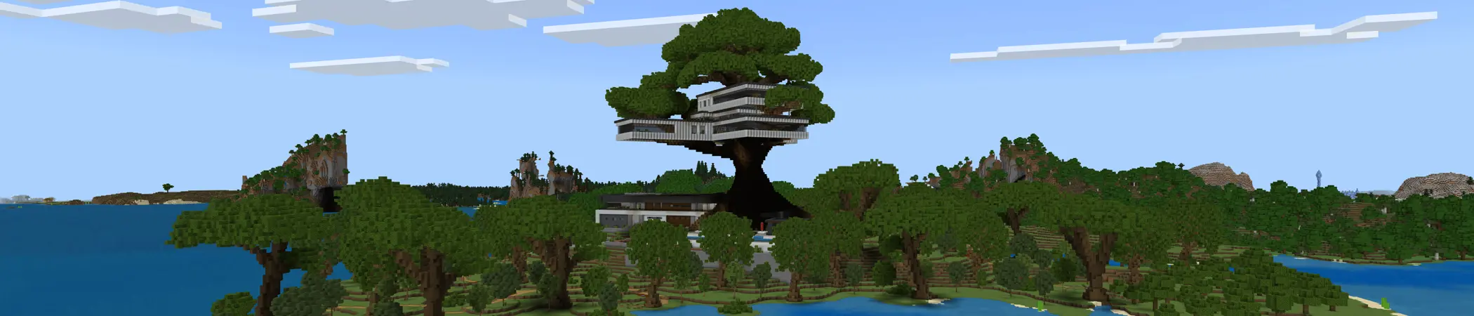 MODERN TREE MANSION panorama