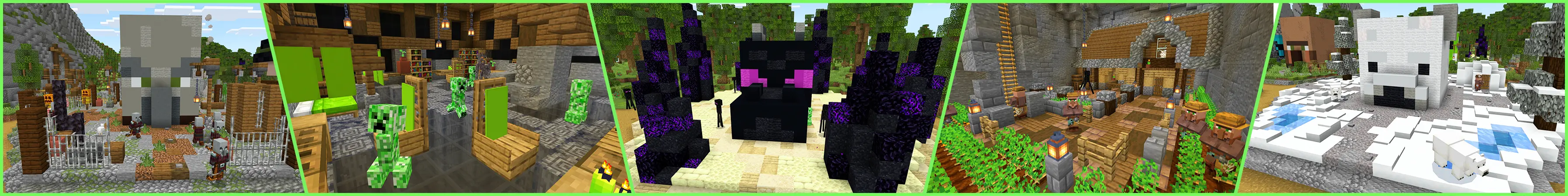 Mob Heads Village panorama