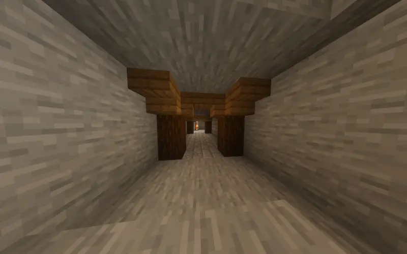 Mine in the cave