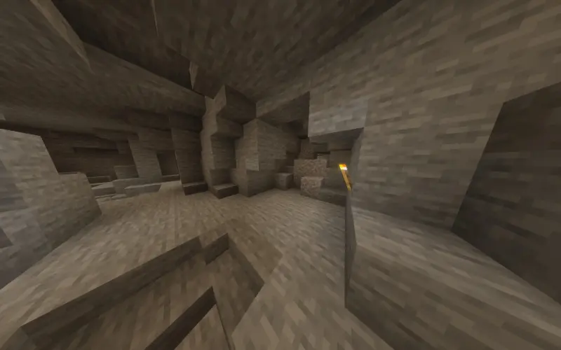 Cave on the map