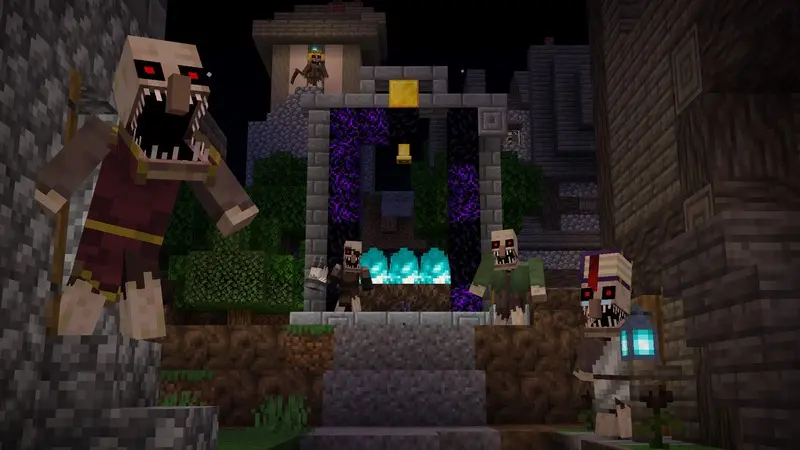 Скриншот Cursed Villagers Add-On №1