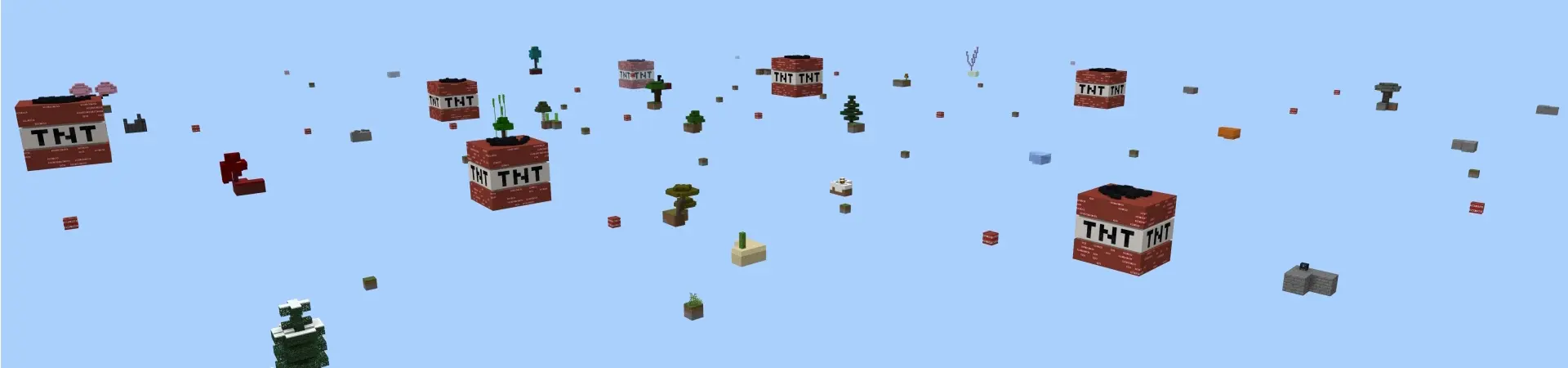 Skyblock: гигантский динамит panorama