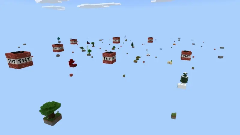 Скриншот Skyblock: гигантский динамит №3