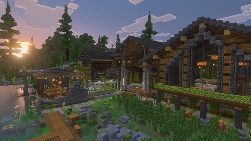 Скриншот Lakeside Cabin №2