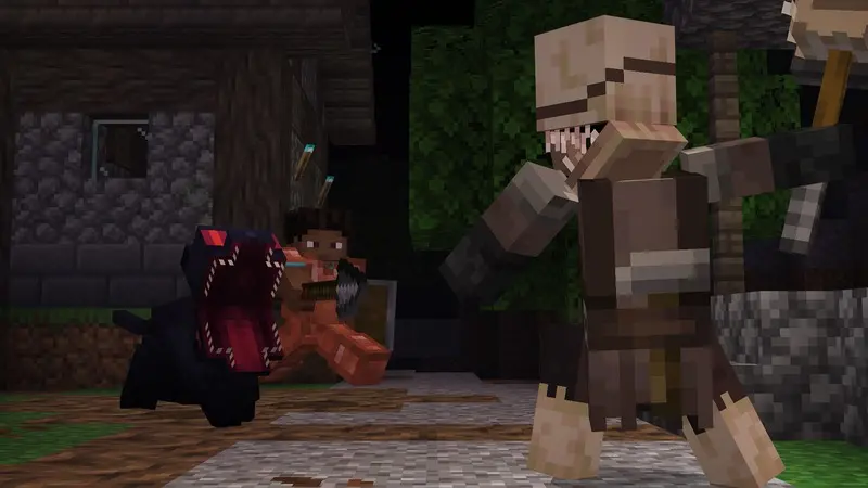 Скриншот Cursed Villagers Add-On №7