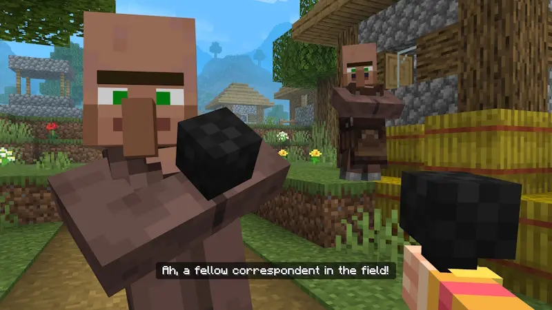 Скриншот Villager News 1.0 Add-On №4