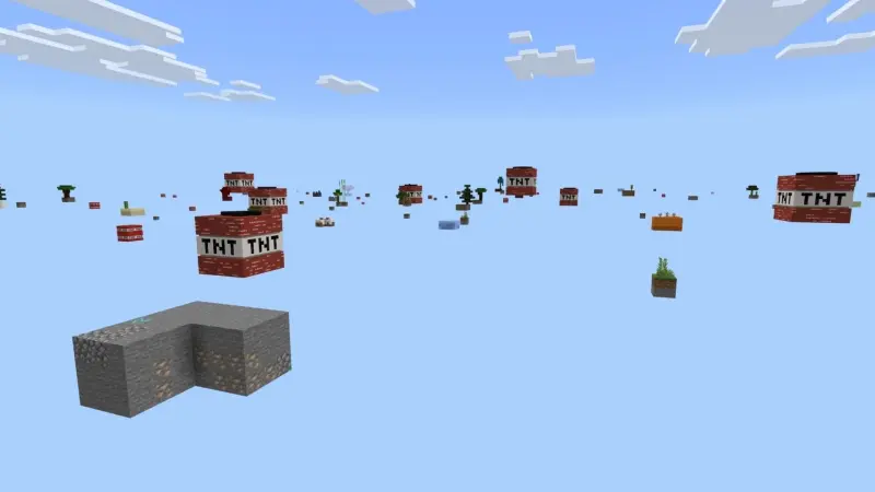 Скриншот Skyblock: гигантский динамит №4