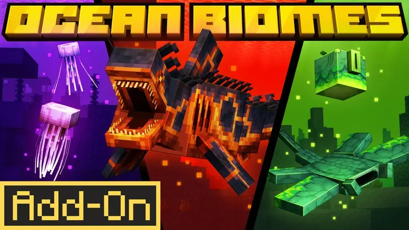ОКЕАНИЧЕСКИЕ БИОМЫ Add-On 1.1
