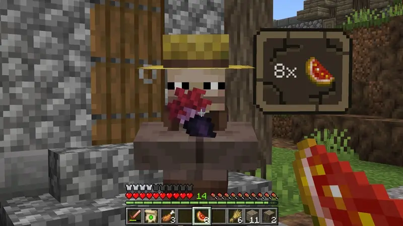 Скриншот Cursed Villagers Add-On №4