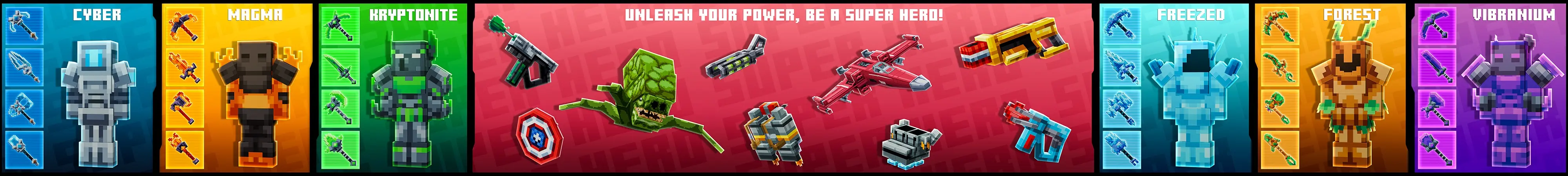 Super Hero Add-On panorama