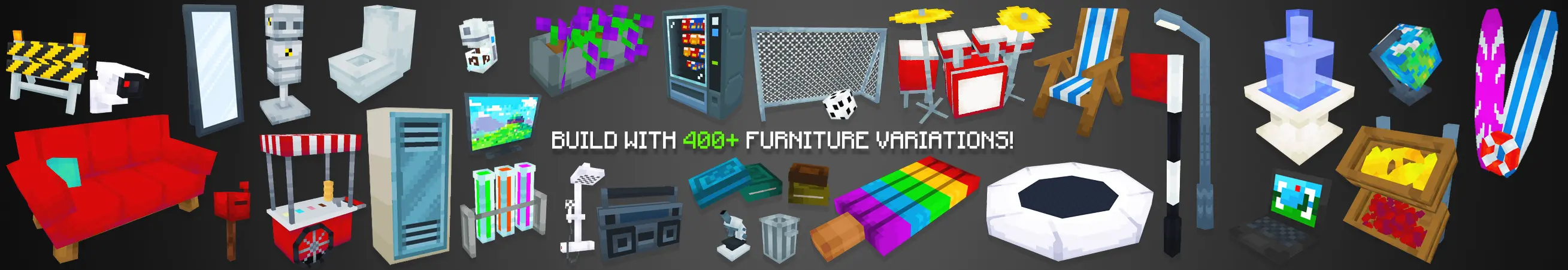 400+ Furniture Add-On panorama