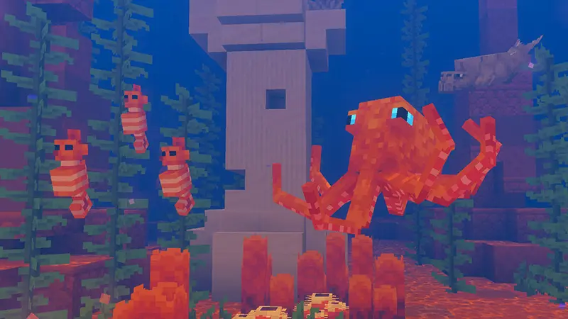 Скриншот Ocean Biomes ++ Add-On №3
