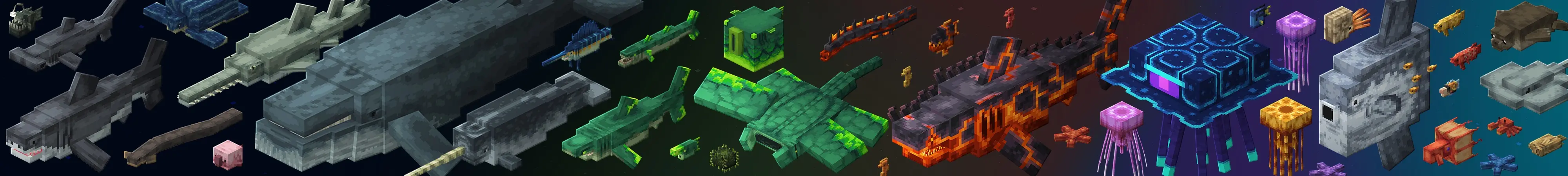 ОКЕАНИЧЕСКИЕ БИОМЫ Add-On 1.1 panorama