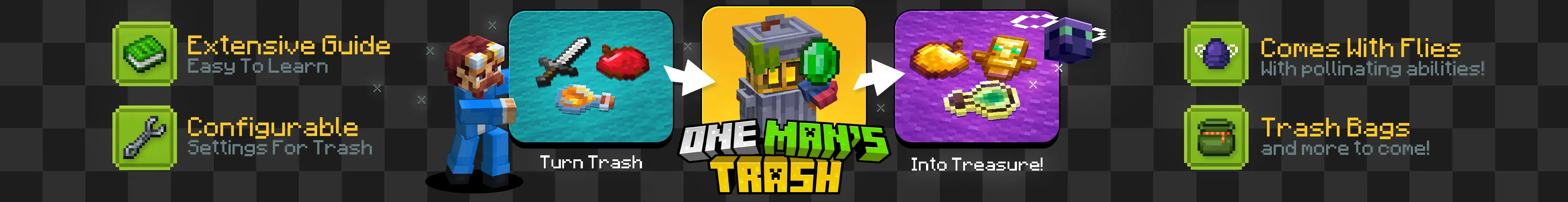 One Man's Trash panorama