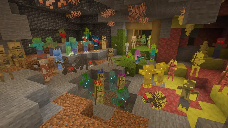 Скриншот Plenty Of Mobs версии 1.0.1 Add-On №2