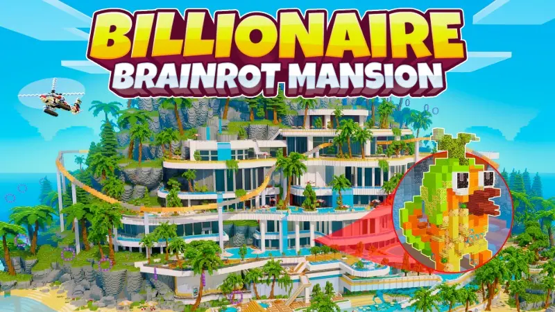 Billionaire Brainrot Mansion