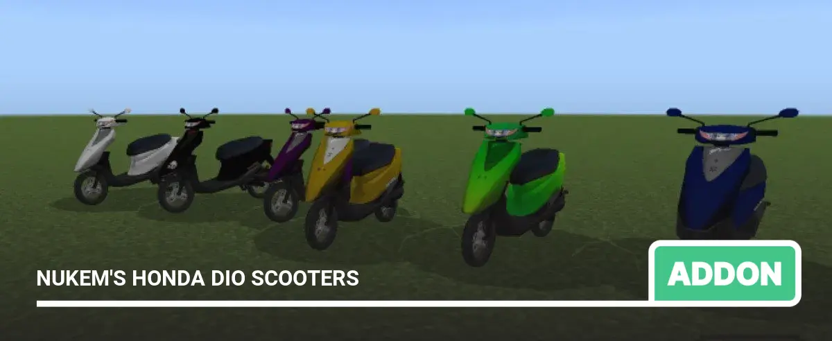 Mod: Nukem's Honda Dio Scooters