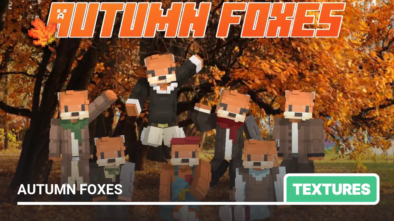 Texture: Autumn Foxes