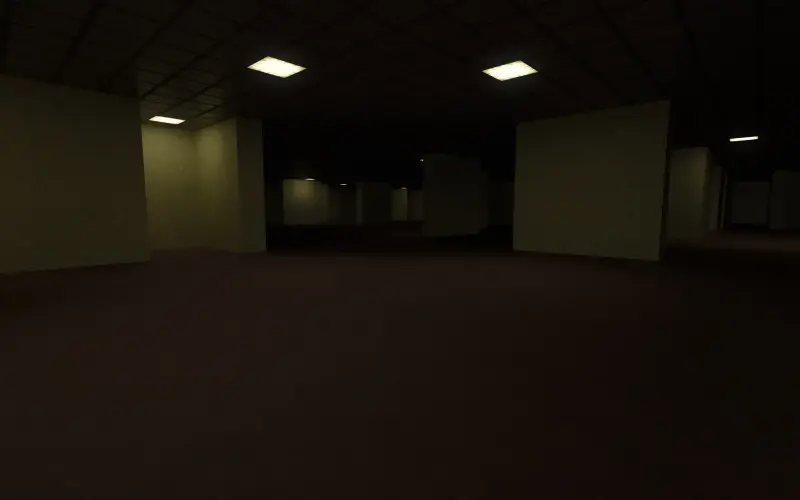 Backrooms rooms in the algorithm