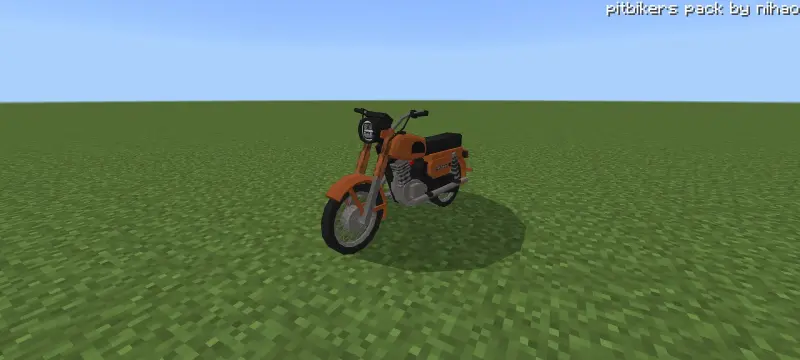 Screenshot of the Soviet motorcycle