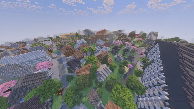 Улицы Саратова в Minecraft