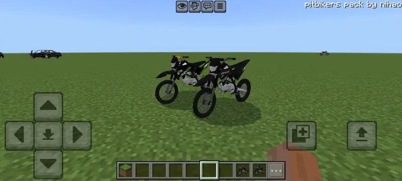 Black pit bikes