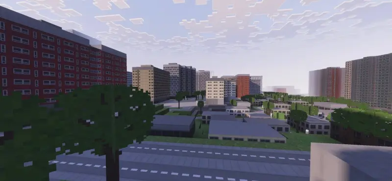 Здания города