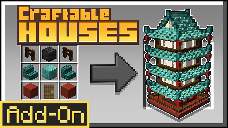 Craftable Houses Add-On