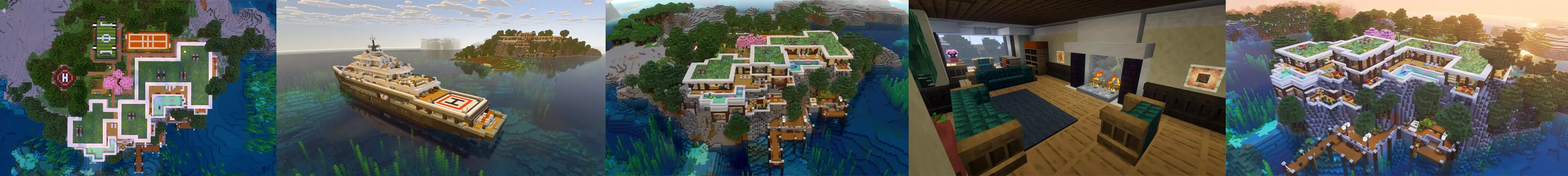 Mountainside Mansion panorama