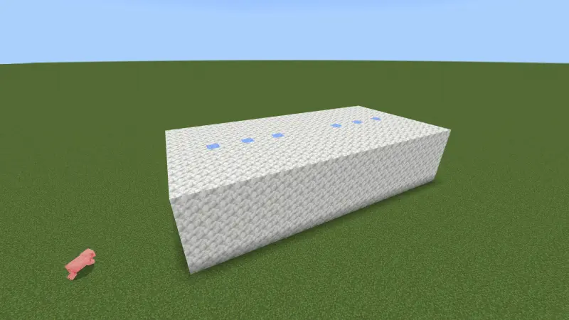 Structure generated by the mod